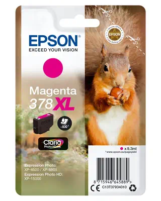Singlepack Magenta 378XL Claria Photo HD Ink_1