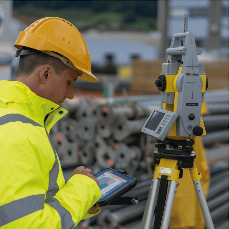Terminaux de topographie GeoMax - résistants aux conditions extrêmes - DAO_1