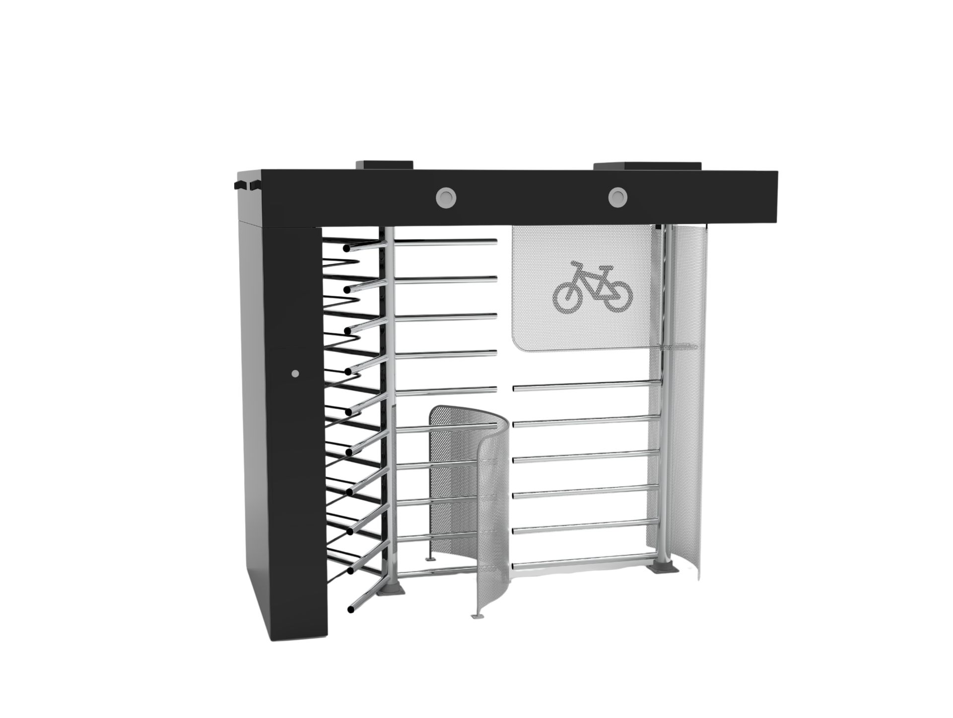Tourniquet piéton/vélos design à double sens - Mister bike_0
