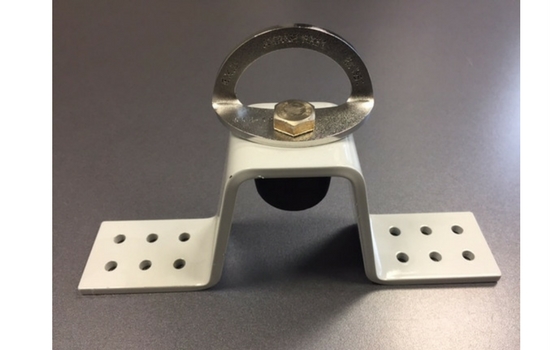 Ancrage bac - dispositif de protection contre les chutes de hauteur - norme EN795 classe A - fixation par 12 vis autoperçeuses_0