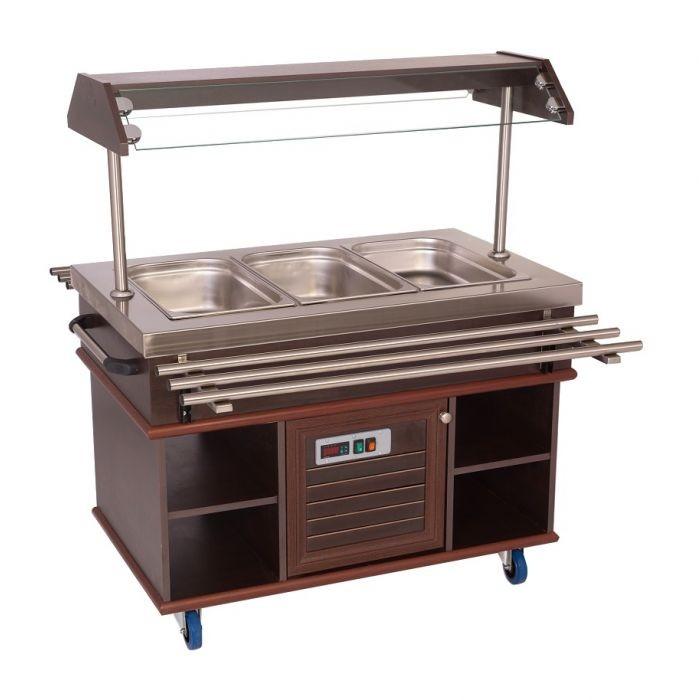 Buffet réfrigerée gn 3/1 l1200mm 7078.0005 COMBISTEEL_1
