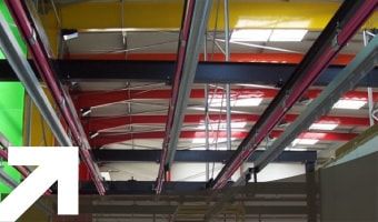 Convoyeur aérien avec une capacité de charge de 0 à 2000 kg pour un déplacement optimisé des pièces - 9030 - société alm_1