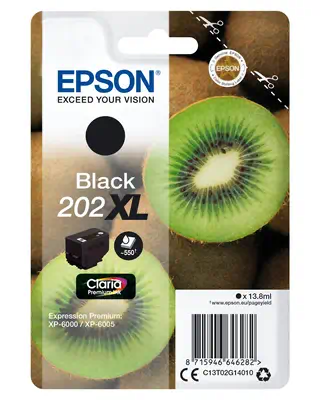 Epson Kiwi Singlepack Black 202XL Claria Premium Ink_1