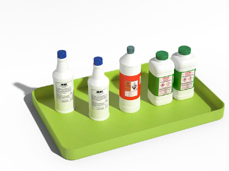 Bac de rétention PE 8 litres - Sans caillebotis - Vert_1