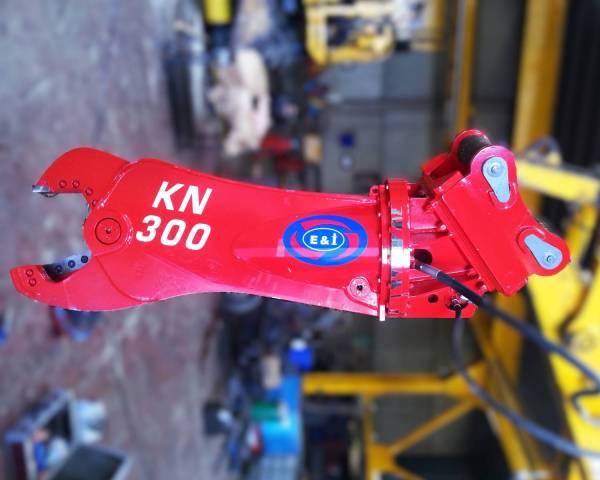 Cisaille hydraulique à ferraille KN 300 - Pour démolition et découpe de métaux ferreux et non ferreux_1