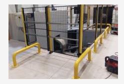 Cloison grillagée - Absices - Protection de zones et machines avec panneaux modulaires_1