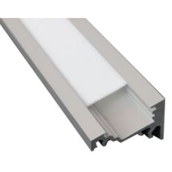 Profilé en aluminium anodisé d'angle 30-60° pour ruban LED - Garantie élevée - 3 coloris disponibles_1