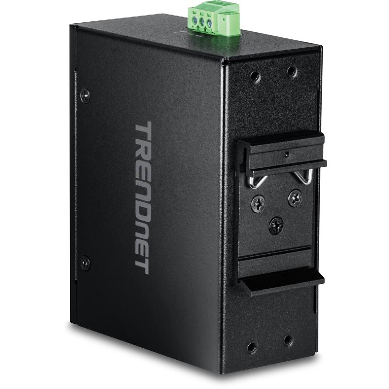 TRENDnet  TI-PELC80 Mini switch industriel rail DIN Fast Ethernet PoE+ à 8 ports_1