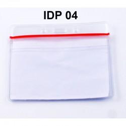 Porte-badge hermétique souple - Référence : IDP04 - Lot de 100pcs, format CB 86x54_1