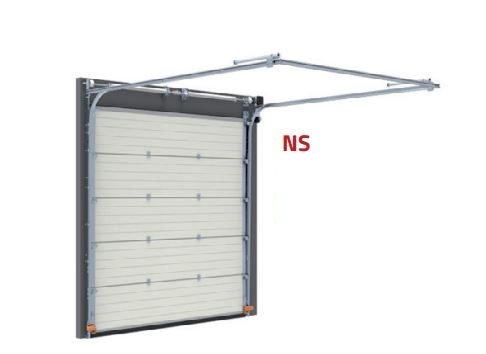 Porte sectionnelle anti-effraction sur mesure avec vitrages blindés intégrés - CR3-CR4 - FTMQ 0100 - Performances certifiées et design soigné_1