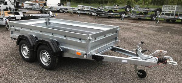 Remorque bagagère freinée - 2,65 x 1,32 M - 2000 KG - ZASLAW 265TH_1