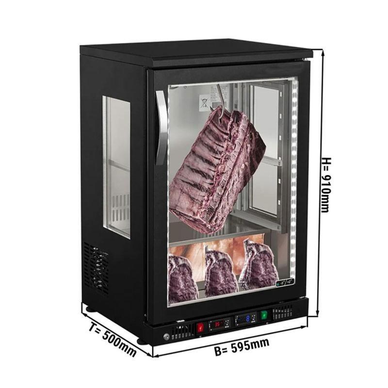 Cave de maturation dry-aging - 198 L - 1 porte vitrée | GGM Gastro_1