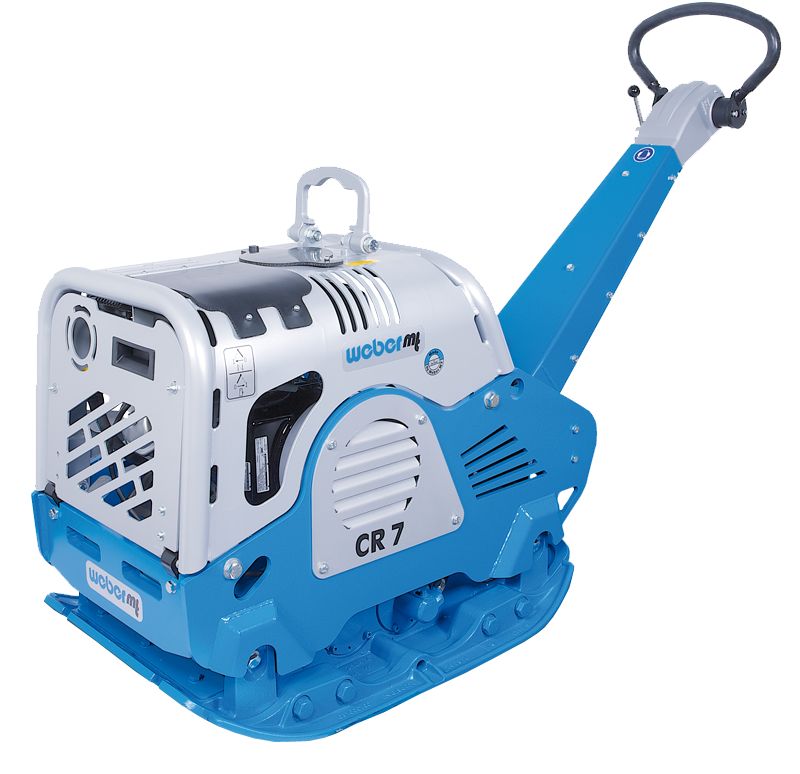 CR 7 compacteurs réversibles - plaque vibrante Weber MT - moteur essence ou diesel - poids de service 430 à 477 kg_1