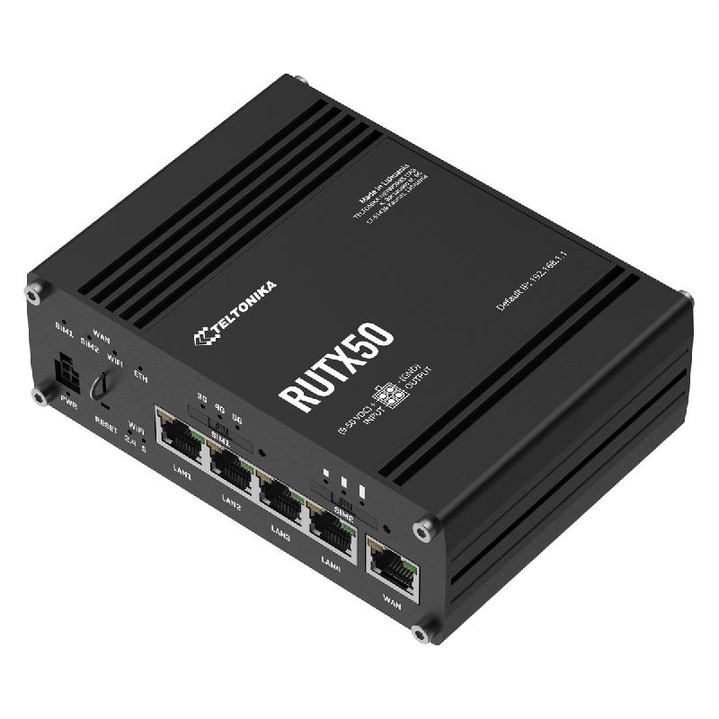 Teltonika rutx50 5g/4g/lte routeur industriel_1