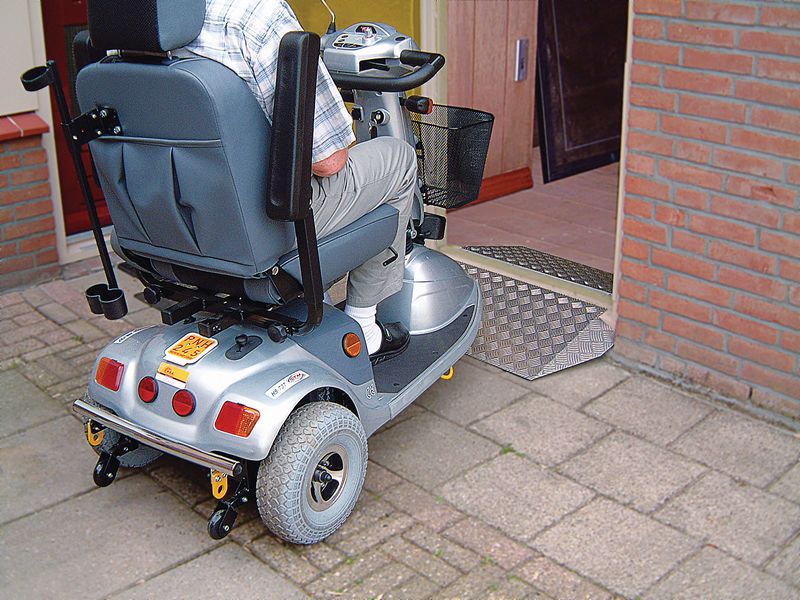 Rampe de seuil en aluminium - 21111 - Pour seuils de 3 à 15 cm - Charge jusqu'à 600 kg_1