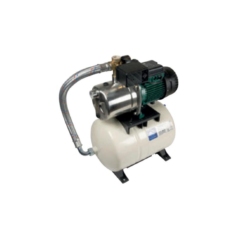 Aquajet 82/20 M - Surpresseur d'eau inox DAB avec réservoir GWS 20L - Débit 3,6 m3/h - Aspiration jusqu'à 8m_1