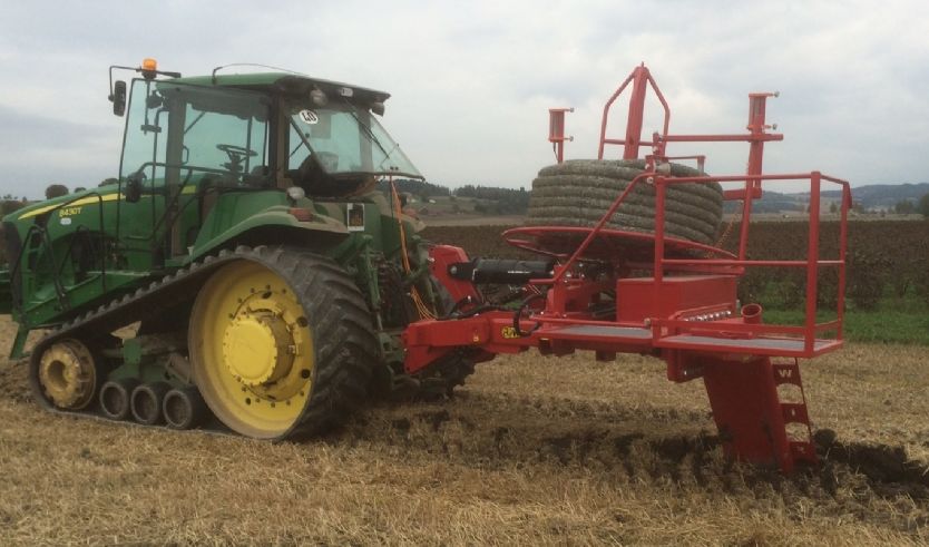 Équipement de drainage compact et solide avec dévidoir hydraulique