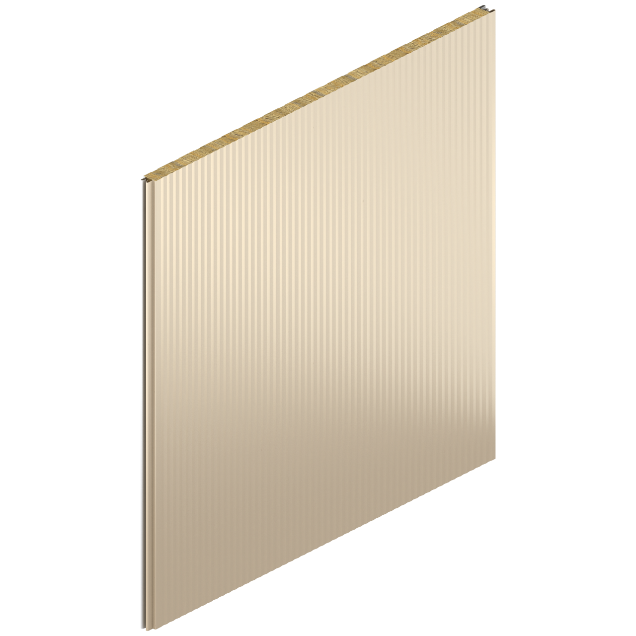 Panneau sandwich D-40 pour doublage de parois intérieures