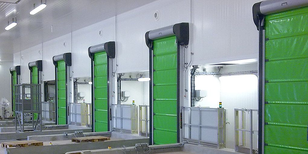 Porte souple isotherme à ouverture verticale pour chambre froide_1