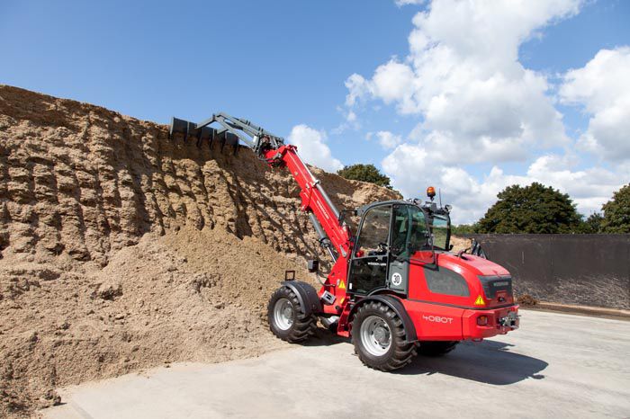 Godet râteau à ensilage - Weidemann - Pour enlèvement et évacuation simple_1