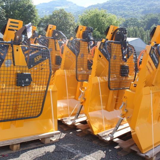 Treuil de débardage Uniforest 55H avec force de traction 5.5 tonnes