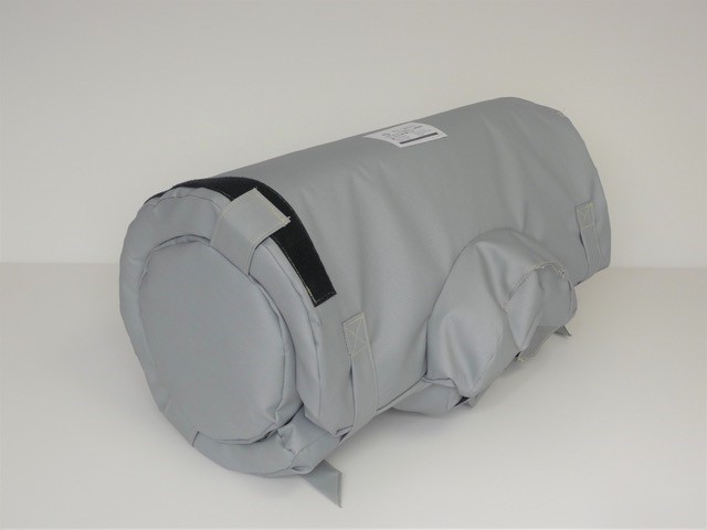 Matelas isolant TECHNOFORM - préformé avec enveloppe PE pour isolation jusqu'à 1000°C_1