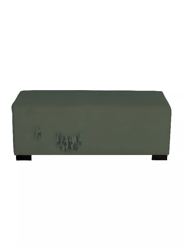 Pouf 2 places vert forêt_1