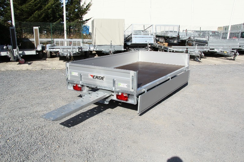 Remorque plateau roues dessous - erde expert - xrs302_1