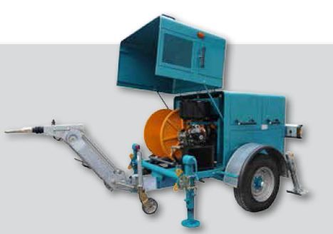 Treuil hydraulique VM 3000 RIS - renouvellement des conduits - Volta - tirage max. 3500 daN_1