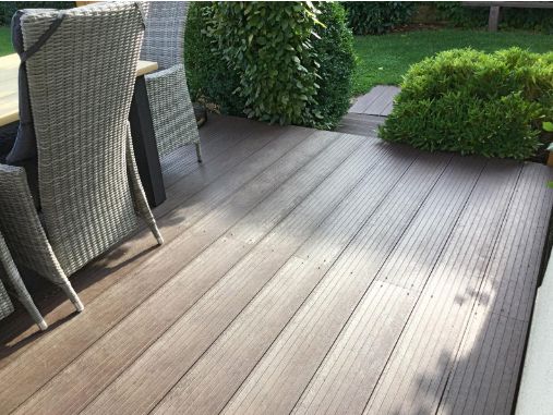 Lames de terrasses Jolas - Profil 2,8 x 19,5 cm - Longueurs de 100 à 300 cm - Pose rapide et recyclable_1