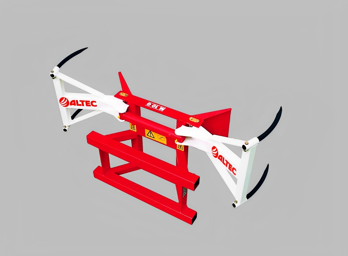 M10g - pince à balle et enrubannage - altec - capacité : 600 kg - type de balles : rondes jusqu'à 170 cm_1