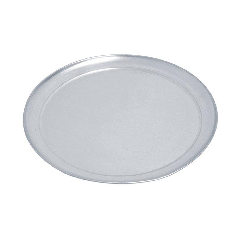 Assiette à pizza plate Ø33cm aluminium_1