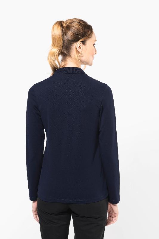 Polo Supima manches longues femme - Kariban Premium - Réf: PK203 - coton Supima de qualité supérieure_1