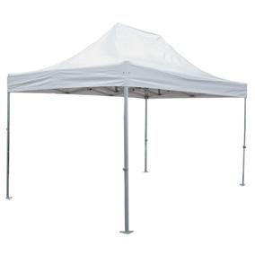 Tente 3x4.5m - structure alu très solide - polyester 450 g/m² - sac inclus_1