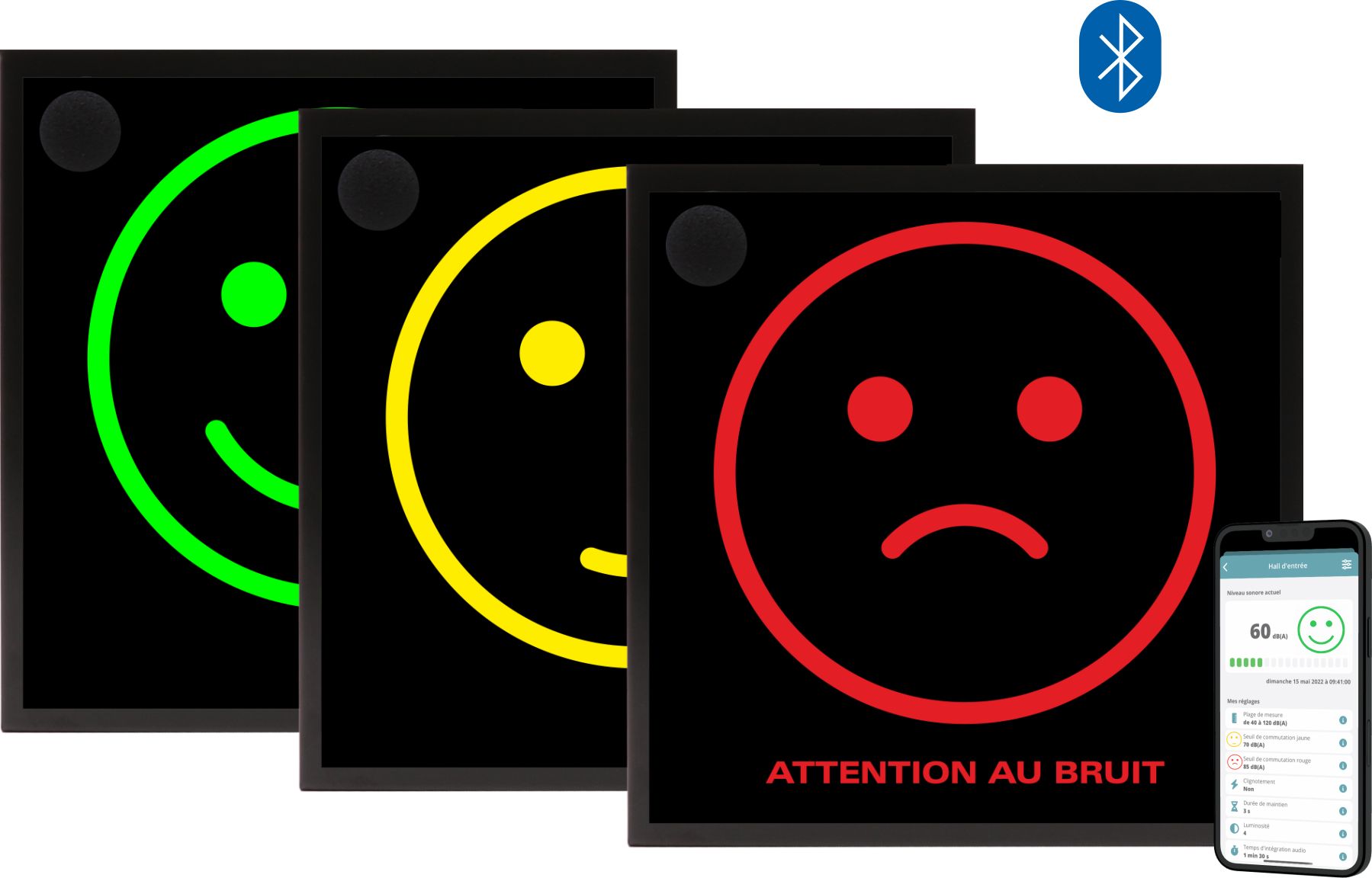 Afficheur niveau sonore Smiley_1