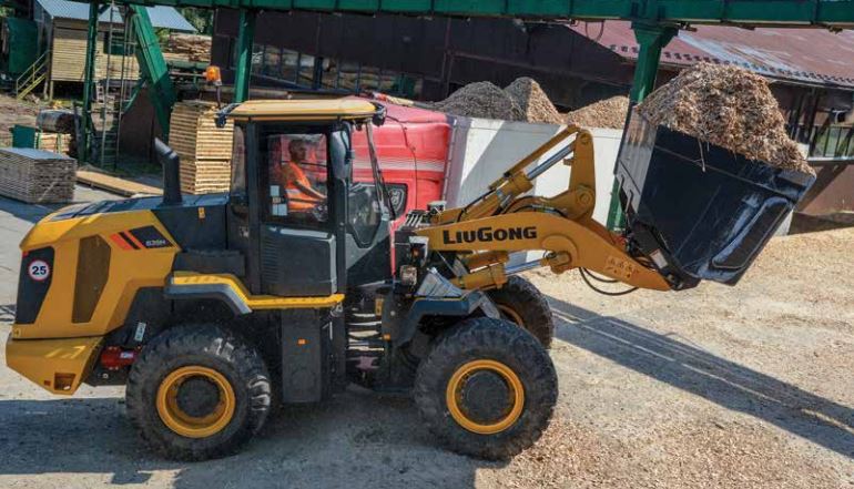 Chargeur sur pneus pour  tous types de travail - Liugong 835 H_1