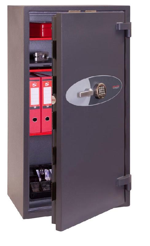 Coffre fort ignifuge certifié - 30 min papier - Grade 3 anti vol - 197 L - PHOENIX ELARA HS3554 - serrure électronique_1