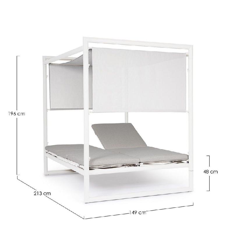 Daybed Konnor blanc CX21 149 x 213 x 196 cm_1
