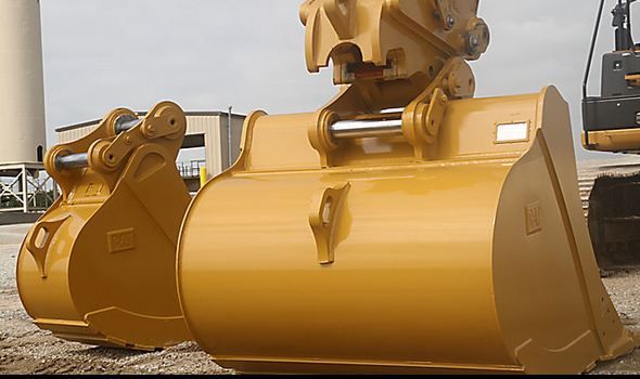 Godet d'excavation à usage normal avec lame de nivellement - caterpillar finance france - 650 mm (25,6 in) - poids 595 kg_1