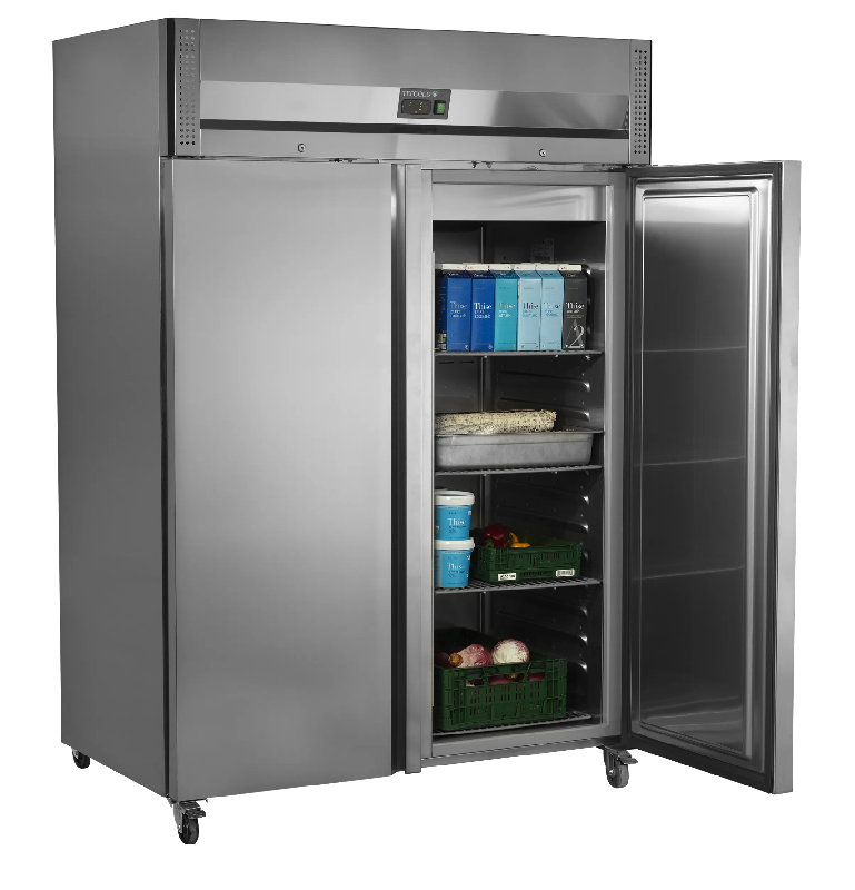 Réfrigérateur vertical GN2/1 RK1420X1 L1420mm 54303 TEFCOLD_1