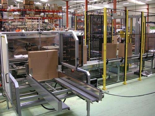 Formeuse de caisses carton Hot Melt - Fermeture fond automatique - Cadence 10 caisses/min - Collage Nordson Problue_1