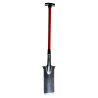Louchet d'arrachage Polet Professional - Outil pour déraciner arbres et arbustes avec lame acier et manche 85 cm_1
