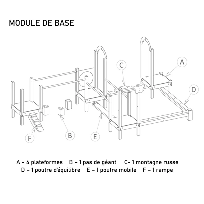 Parcours d'équilibre en Bois_1