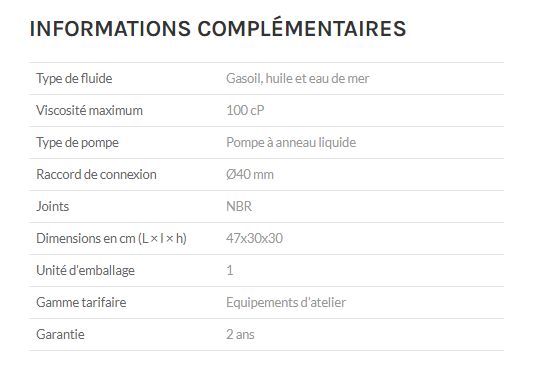 Pompe ATEX - Piusi S.P.A. - auto-amorçante en bronze jusqu'à 100 cP - tuyau ∅40 mm_1