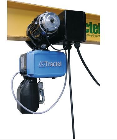 Tralift TS - Palan Tractel SAS - CMU 1 600 à 5 000 kg - Chaîne haute résistance - IP55_1