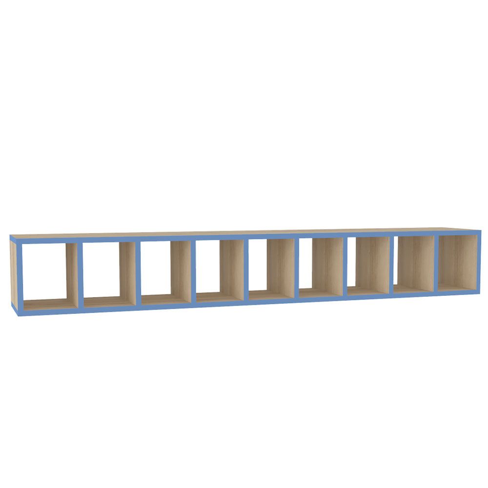 Banc 9 cases - avec casiers à chaussures - 12 coloris - taille T00 à T2 - Réf : V.BC9-LC_0