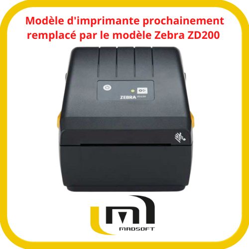 Imprimante d'étiquettes de bureau Zebra GC420 - Résolution 203dpi ou 300dpi - Largeur max 104mm_1