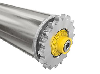 Rouleaux de manutention avec entraînement fixe et stable