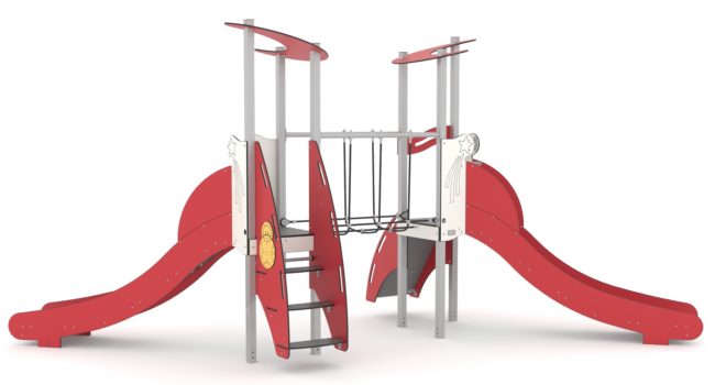 Structure multi-activités métallique Astra - 1KAST0007-02 - Ludoparc - Tranche d'âge 2 ans et plus - Capacité 10 enfants_1