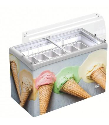 Vitrine à crèmes glacées pour chr, traiteurs, boulangeries, pâtisseries, marchands de glace et snacks - vic creamy 330 iarp_0